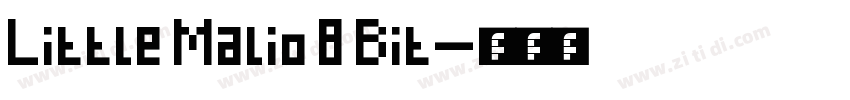 Little Malio 8 Bit字体转换